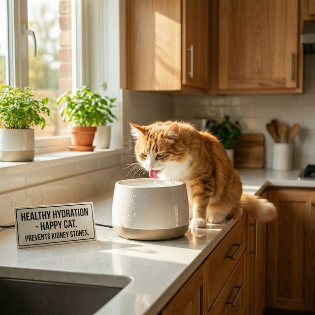 Kedilerde Kum Dökme ve Böbrek Taşı Oluşturan Tehlikeli İçerikler